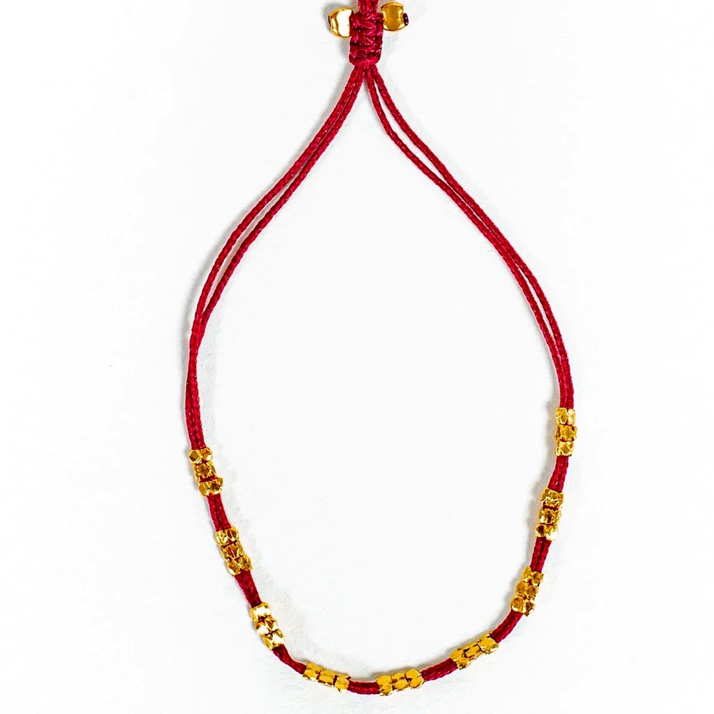 Viva Vida Zoe Gold Beads Bracelet